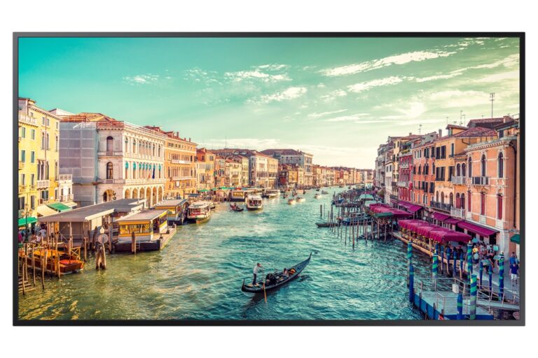 Samsung QM55R - 55-inch Commercial 4K UHD LED LCD Display, 500 NIT