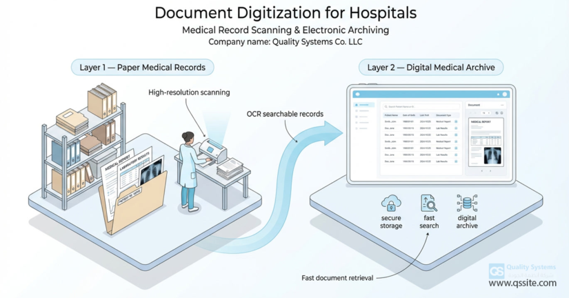 Document Digitization for Hospitals: A Complete Guide to Medical Record Scanning and Electronic Archiving