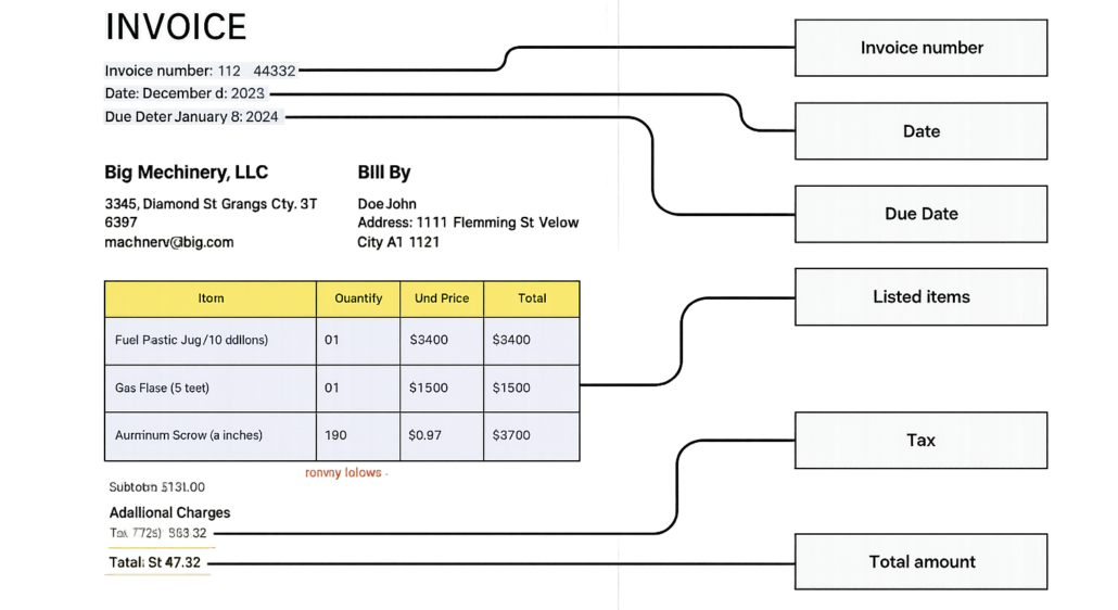 Invoice Data Extraction
