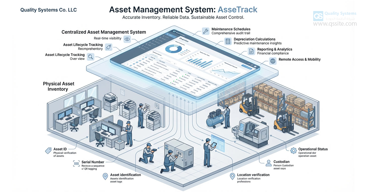 مميزات برنامج حصر الأصول الثابتة