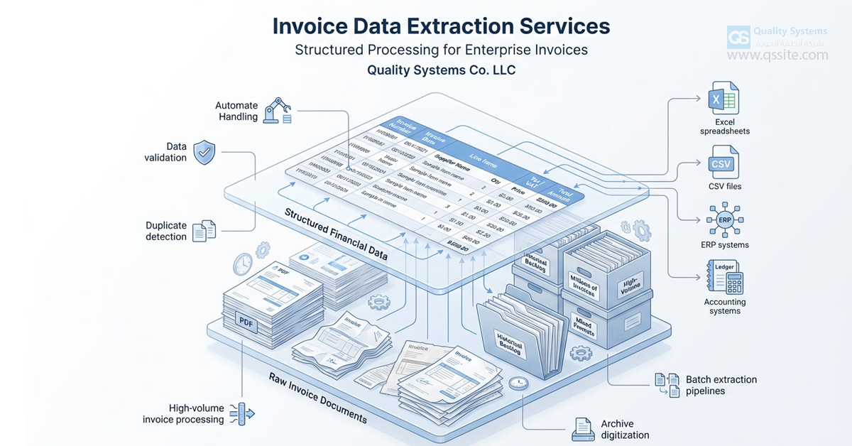 Invoice Data Extraction Services